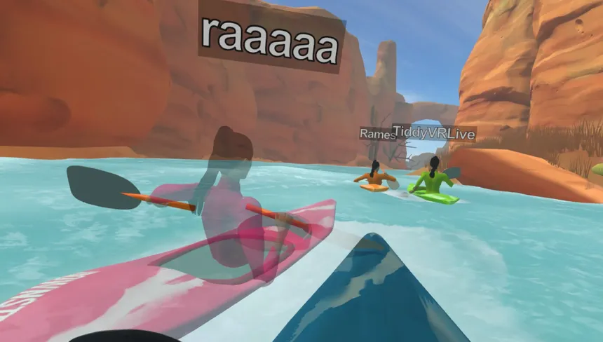 Скриншот 7 к игре DownStream: VR Whitewater Kayaking