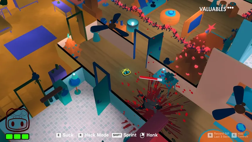 Скриншот 1 к игре Roombo: First Blood