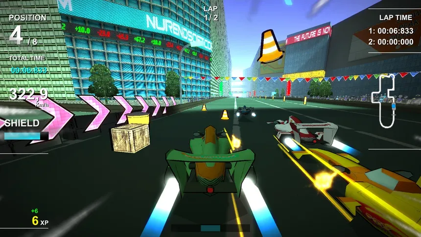 Скриншот 2 к игре Future Aero Racing S Ultra