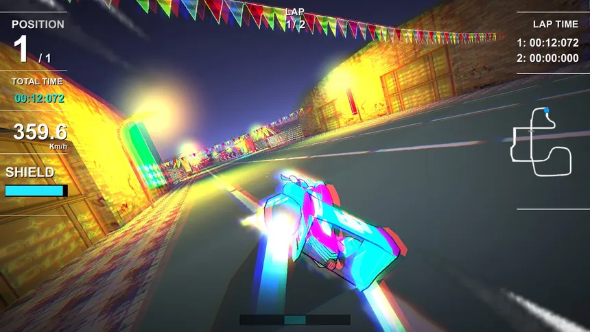 Скриншот 4 к игре Future Aero Racing S Ultra