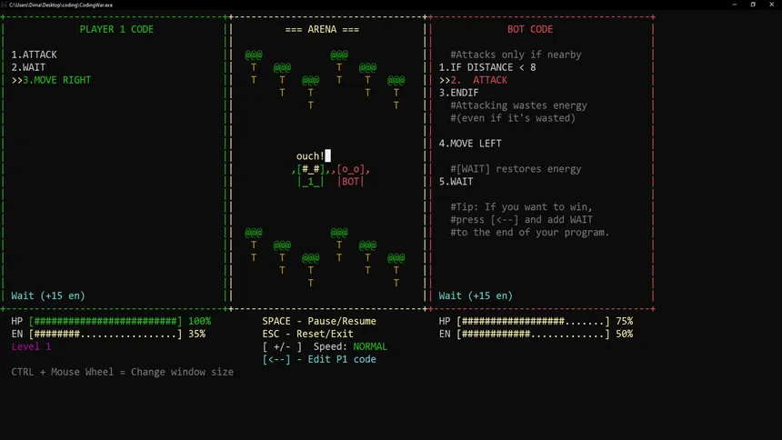 Скриншот 2 к игре Coding War
