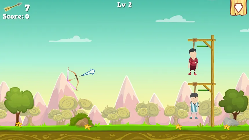 Скриншот 1 к игре Crazy Archery
