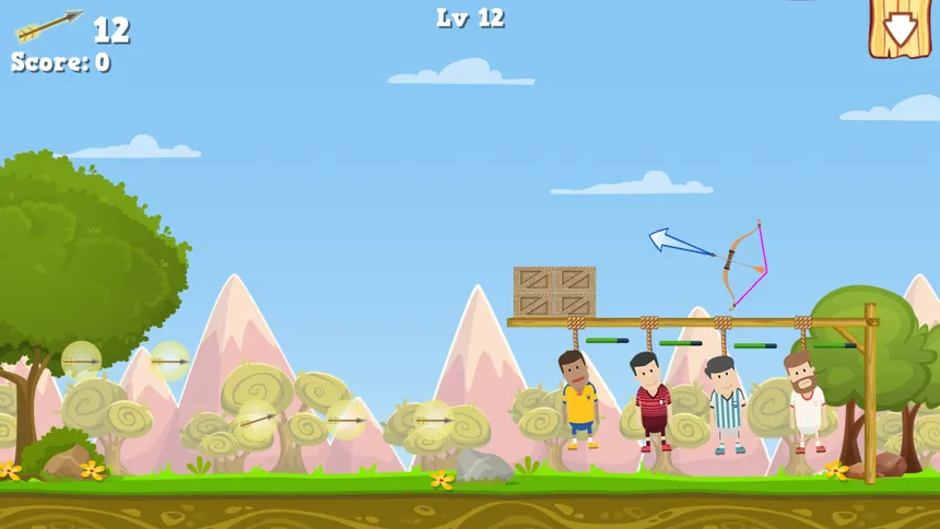 Скриншот 3 к игре Crazy Archery