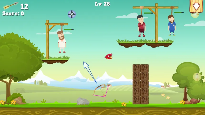 Скриншот 4 к игре Crazy Archery