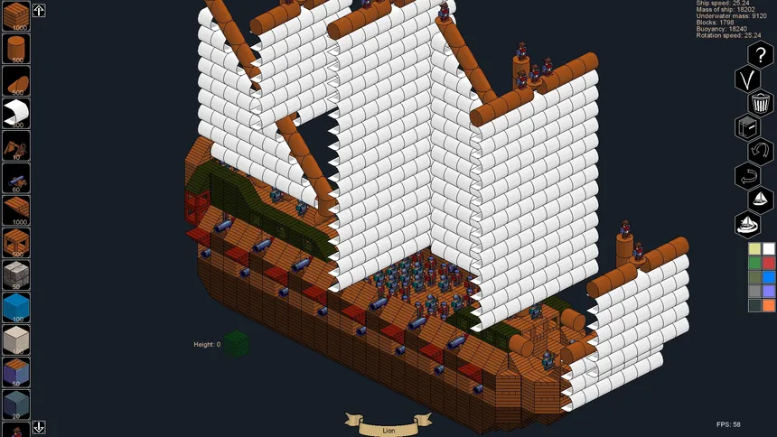 Скриншот 1 к игре Block of Rum
