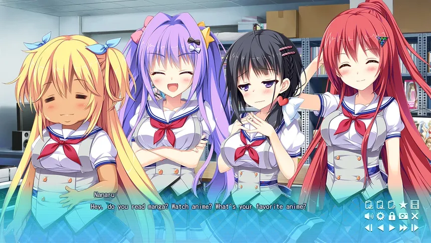 Скриншот 1 к игре Sankaku Renai: Love Triangle Trouble