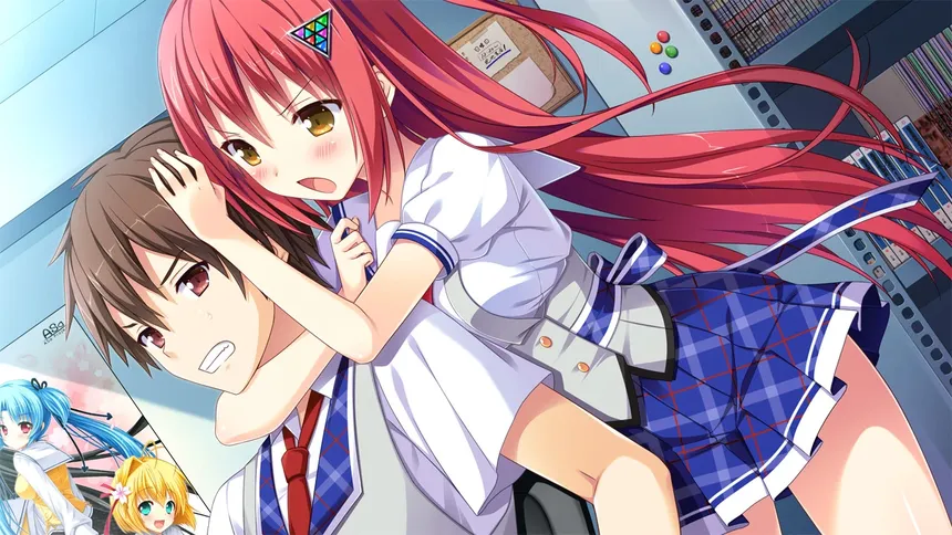 Скриншот 3 к игре Sankaku Renai: Love Triangle Trouble