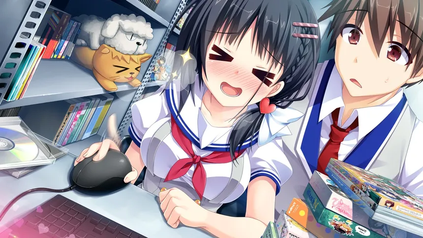 Скриншот 4 к игре Sankaku Renai: Love Triangle Trouble