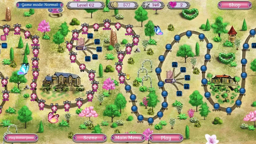 Скриншот 8 к игре Jewel Match Solitaire L'Amour