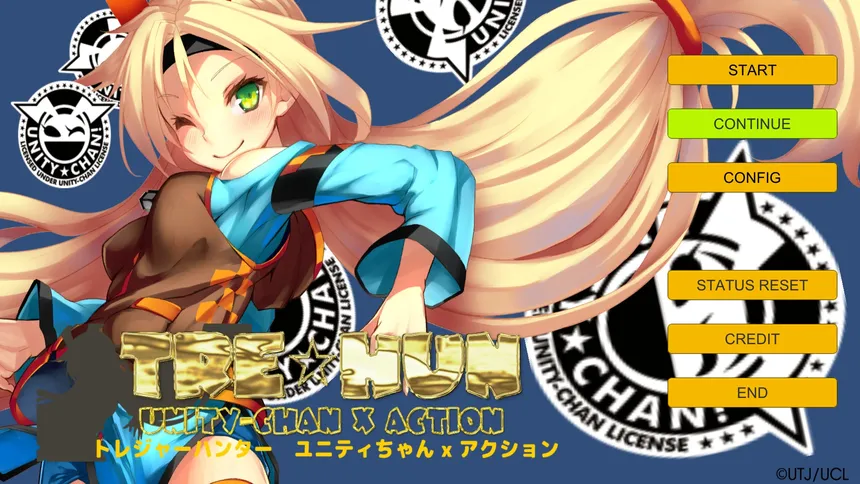 Скриншот 1 к игре TRE HUN: Unity-Chan x Action