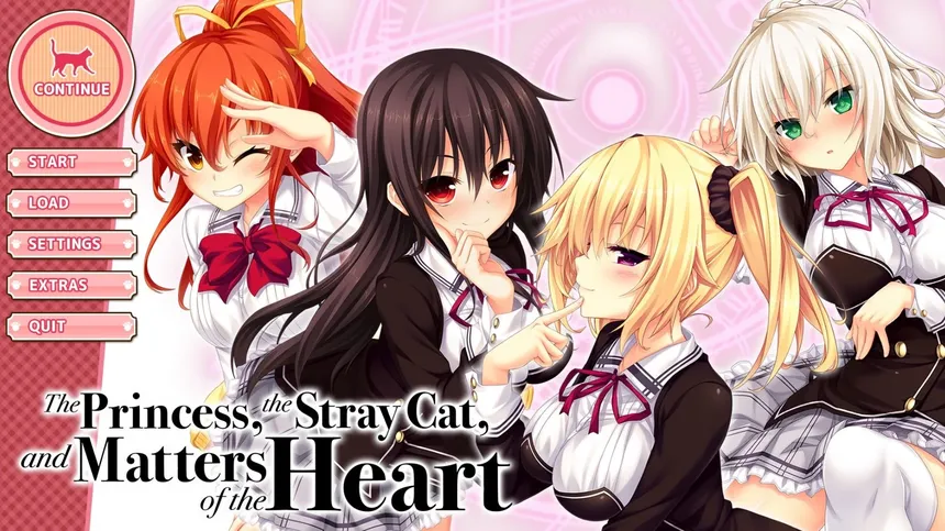 Скриншот 1 к игре The Princess, the Stray Cat, and Matters of the Heart