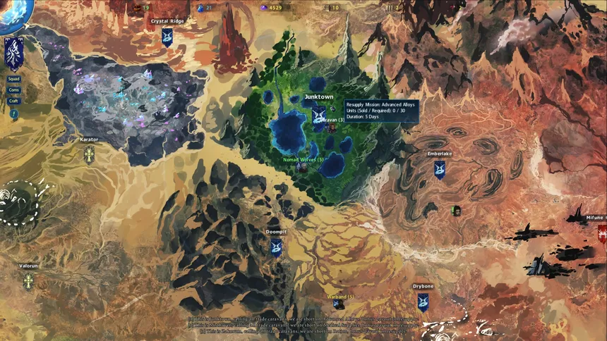 Скриншот 6 к игре Nomads of the Fallen Star