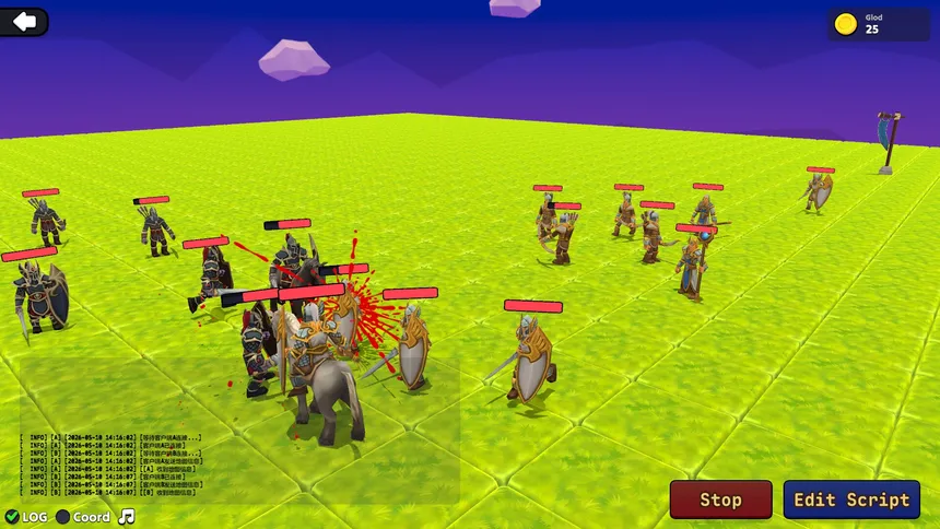 Скриншот 4 к игре PYTHON:KINGDOM WARS