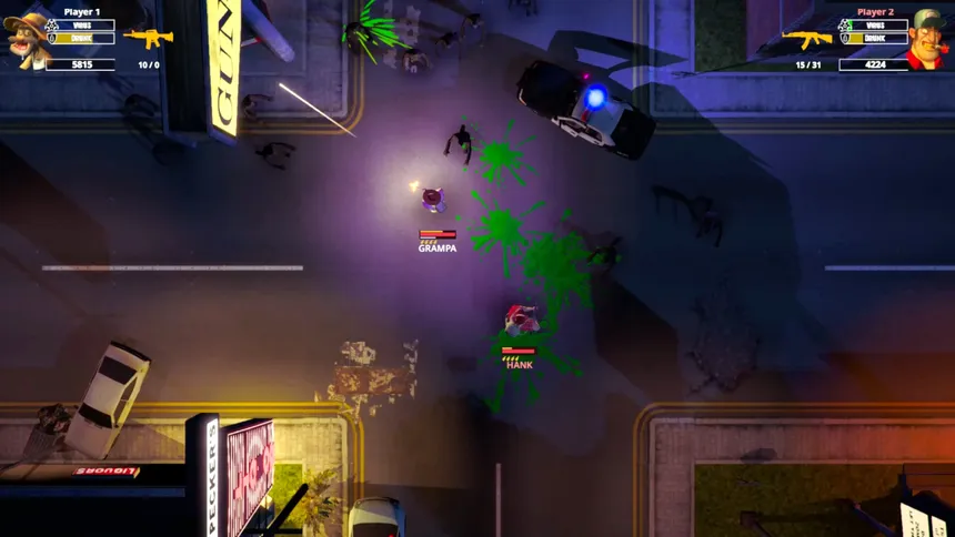 Скриншот 6 к игре Whiskey & Zombies: The Great Southern Zombie Escape