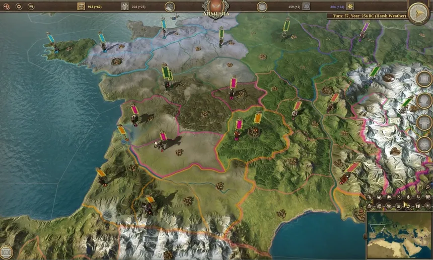 Скриншот 6 к игре Field of Glory: Empires
