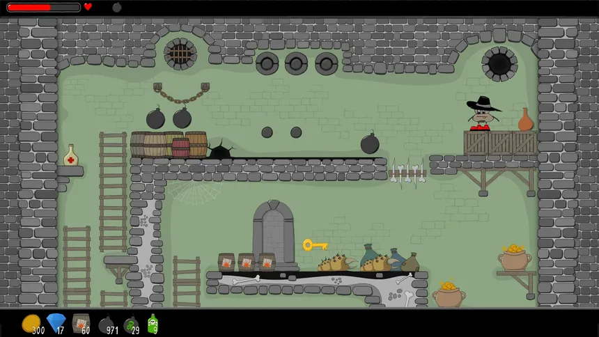 Скриншот 1 к игре Dungeon Cleaning Express