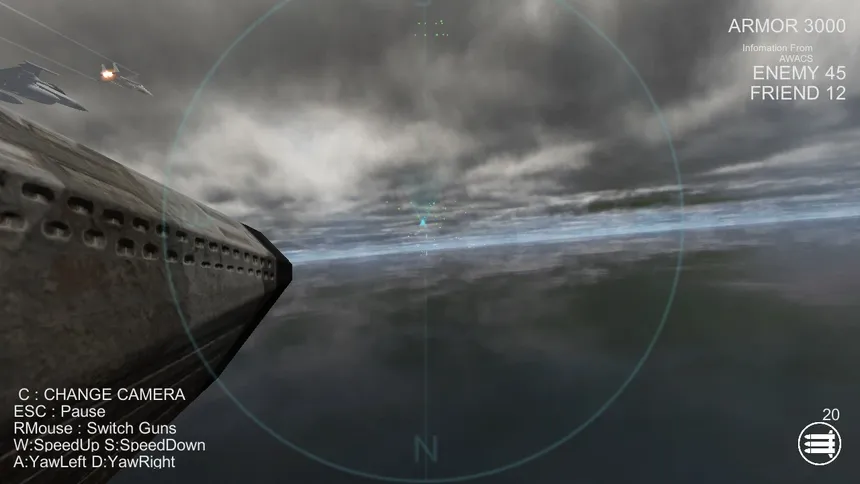 Скриншот 8 к игре SkyGameChanger-AirCombat II-