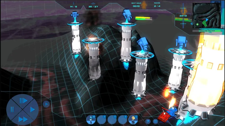 Скриншот 3 к игре Galactic Tower Defense