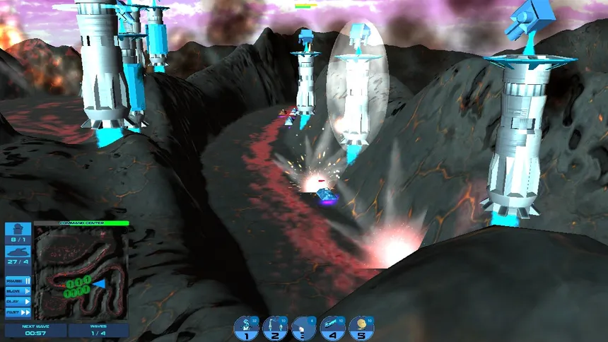 Скриншот 5 к игре Galactic Tower Defense