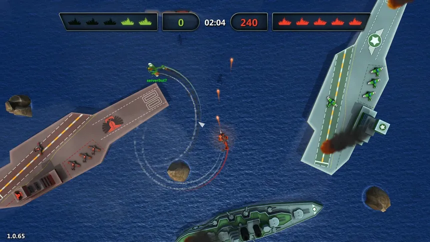 Скриншот 4 к игре brainCloud Bombers