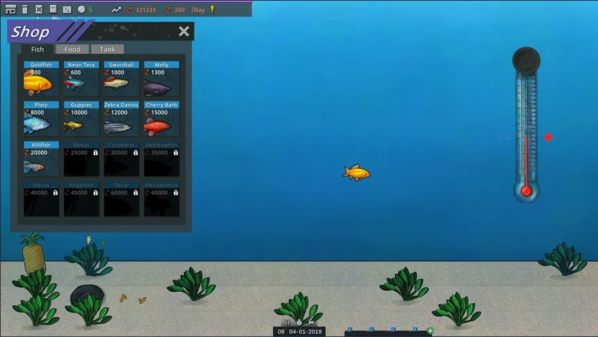 Скриншот 2 к игре Fish Simulator: Aquarium Manager