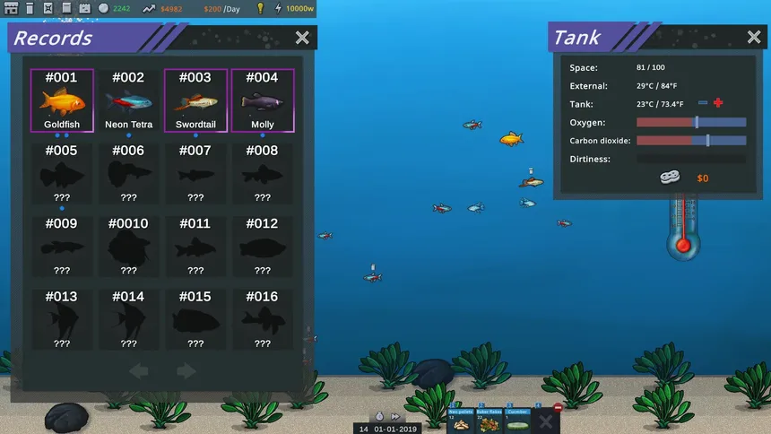 Скриншот 6 к игре Fish Simulator: Aquarium Manager