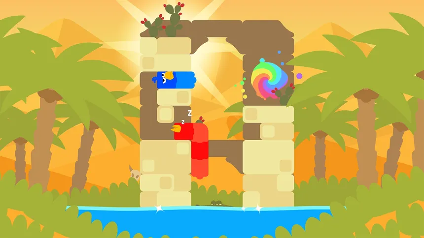 Скриншот 3 к игре Snakebird Primer