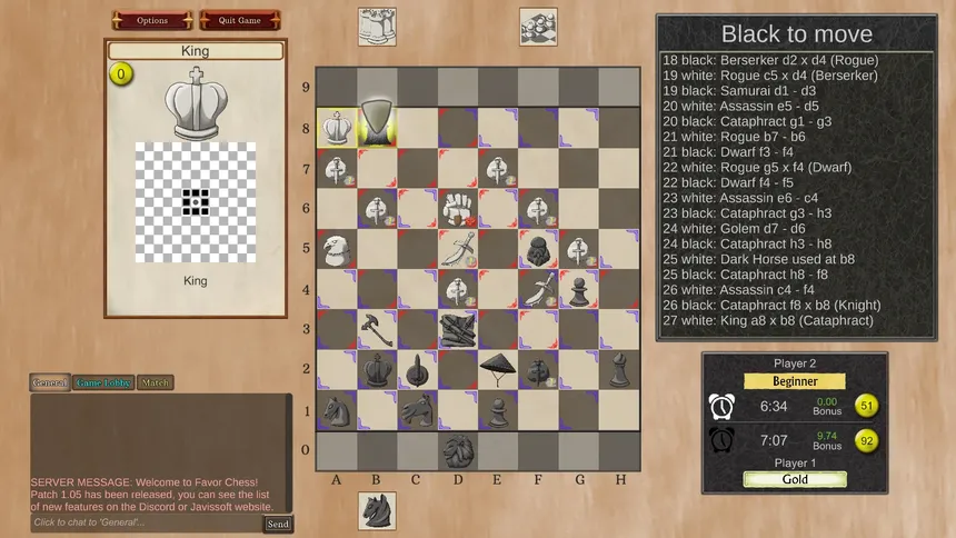 Скриншот 3 к игре Favor Chess