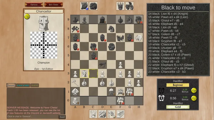 Скриншот 5 к игре Favor Chess