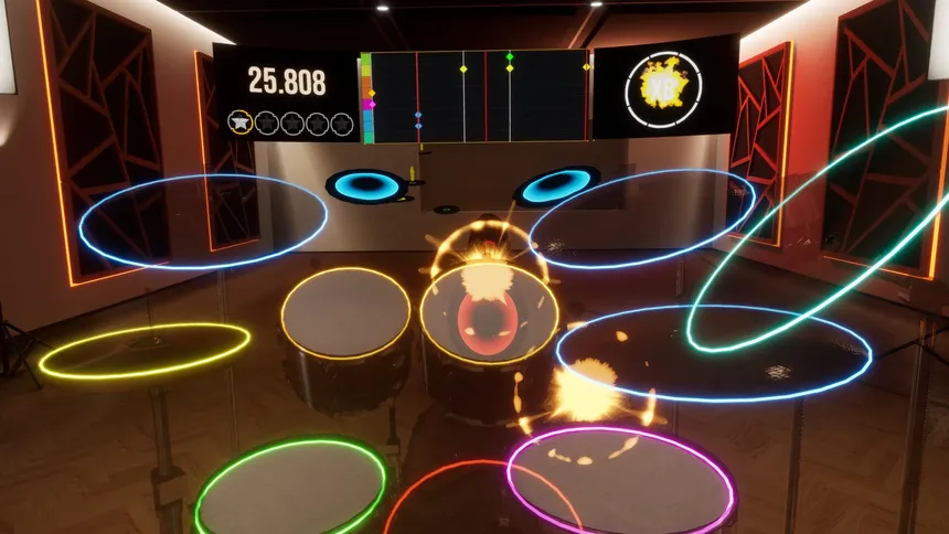 Скриншот 4 к игре DrumBeats VR