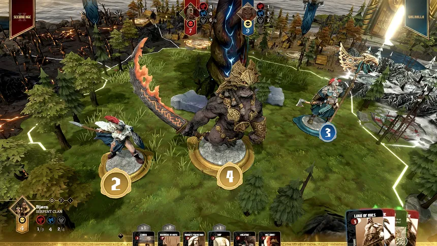 Скриншот 2 к игре Blood Rage: Digital Edition