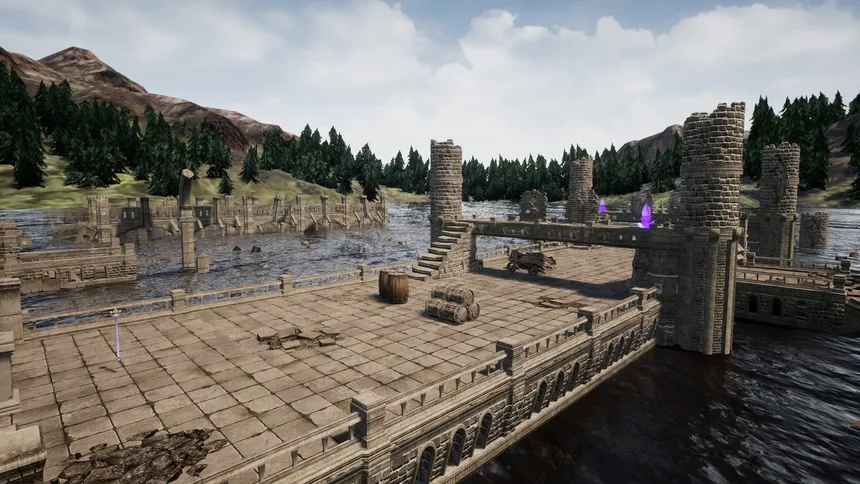 Скриншот 1 к игре Magic Combat VR