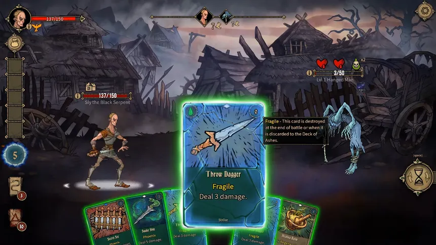Скриншот 2 к игре Deck of Ashes