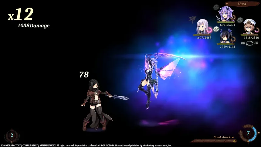 Скриншот 2 к игре Super Neptunia RPG