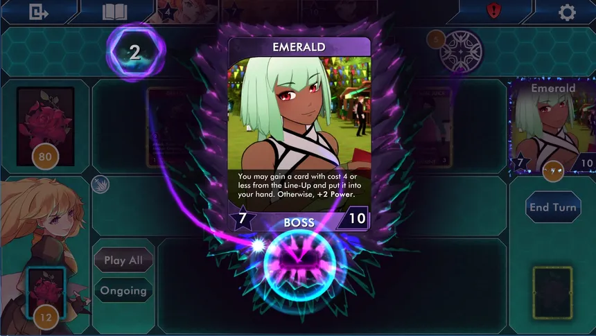 Скриншот 5 к игре RWBY Deckbuilding Game