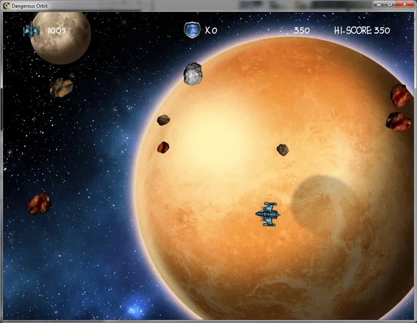 Скриншот 1 к игре Dangerous Orbit