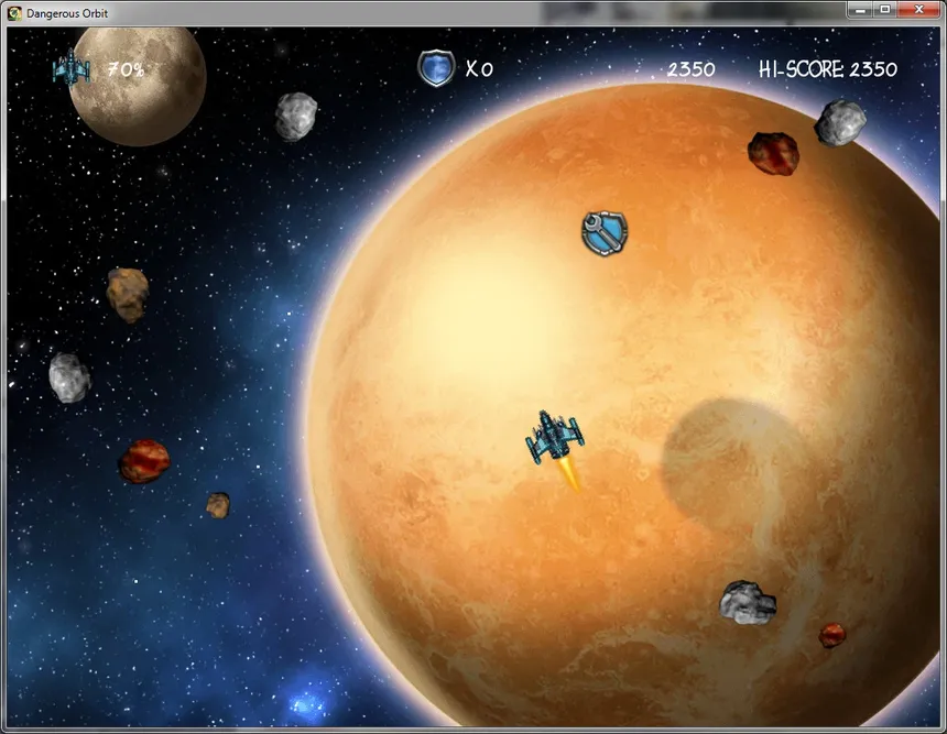 Скриншот 2 к игре Dangerous Orbit