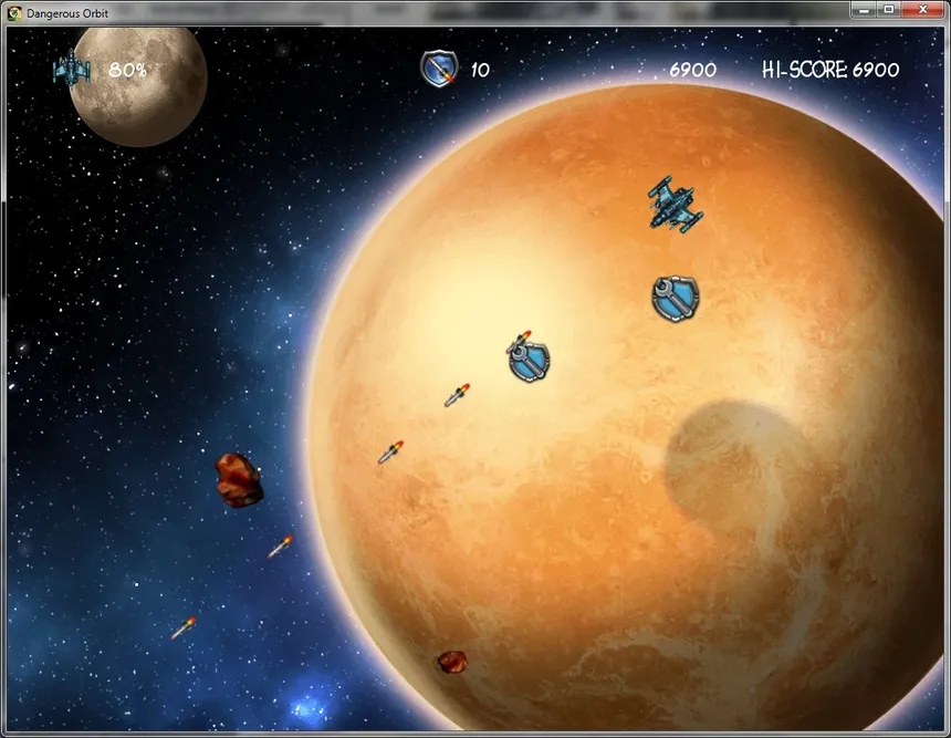 Скриншот 4 к игре Dangerous Orbit