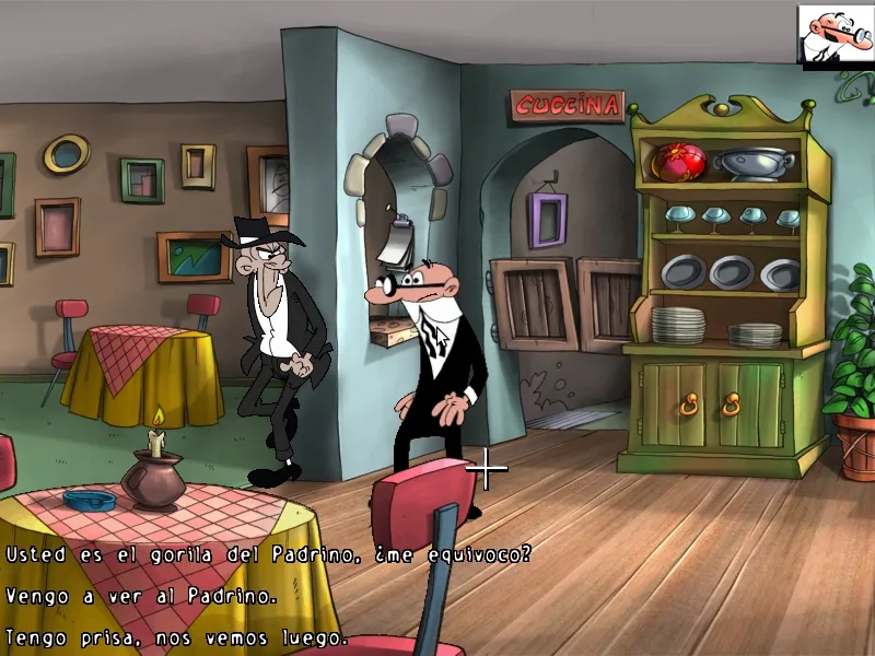 Скриншот 6 к игре Mortadelo y Filemón: La banda de Corvino