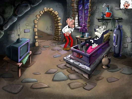 Скриншот 1 к игре Mortadelo y Filemón: Una aventura de cine - Edición especial