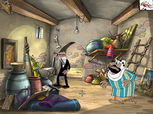 Скриншот 4 к игре Mortadelo y Filemón: Una aventura de cine - Edición especial