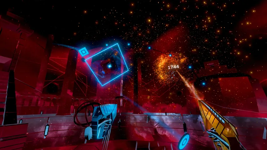 Скриншот 3 к игре AUDICA: Rhythm Shooter