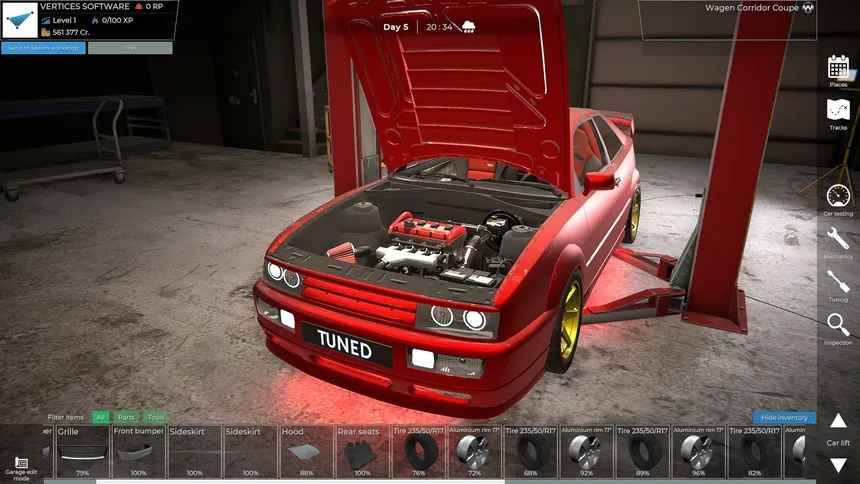 Скриншот 1 к игре CAR TUNE: Project