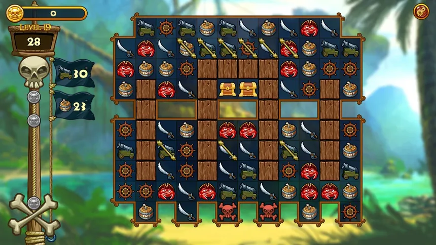 Скриншот 2 к игре Match Three Pirates! Heir to Davy Jones