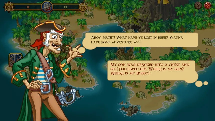 Скриншот 5 к игре Match Three Pirates! Heir to Davy Jones