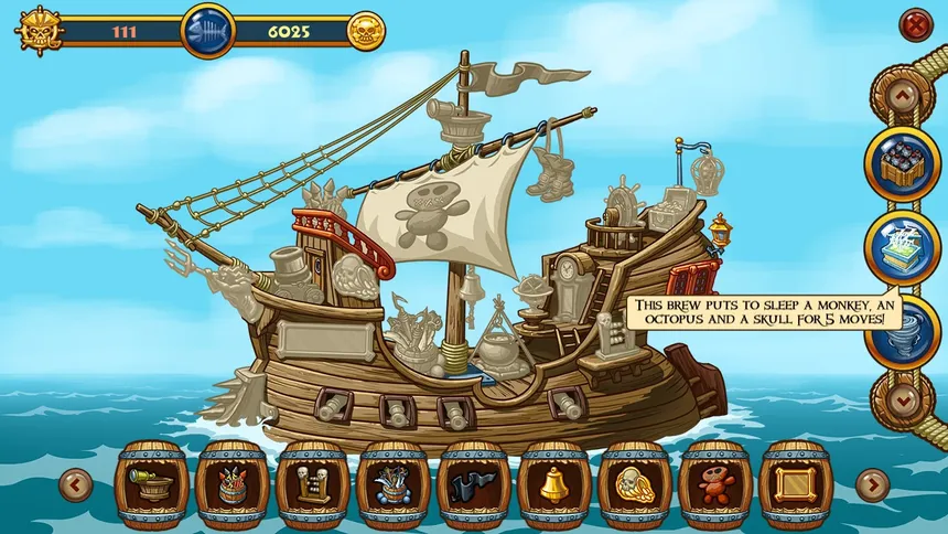 Скриншот 8 к игре Match Three Pirates! Heir to Davy Jones