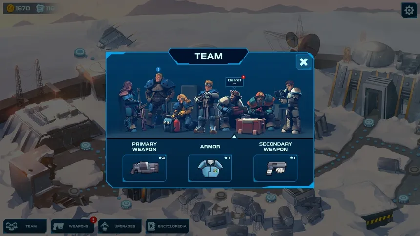 Скриншот 3 к игре Spaceland: Sci-Fi Indie Tactics