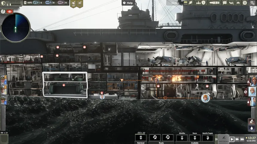 Скриншот 1 к игре Aircraft Carrier Survival