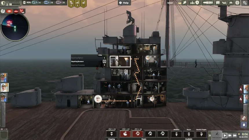 Скриншот 2 к игре Aircraft Carrier Survival