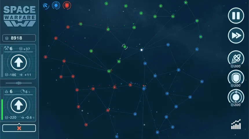 Скриншот 1 к игре Space Warfare